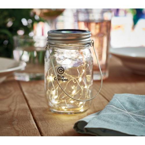 Solar-Licht im glas Pot lamp