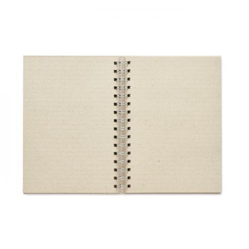 Din a5 notizbuch graspapier Grass book