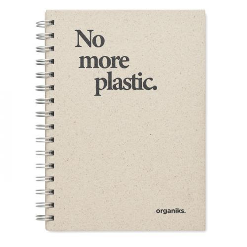 Din a5 notizbuch graspapier Grass book