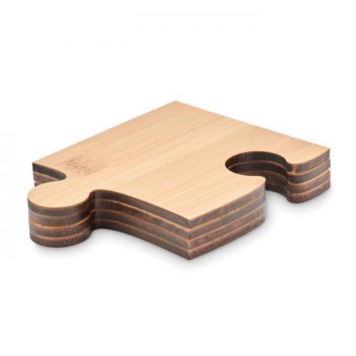 Untersetzer-Set bambus Lepy