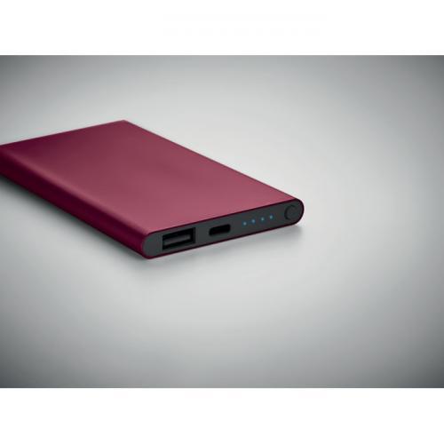 4000Mah powerbank typ c Powerflat c