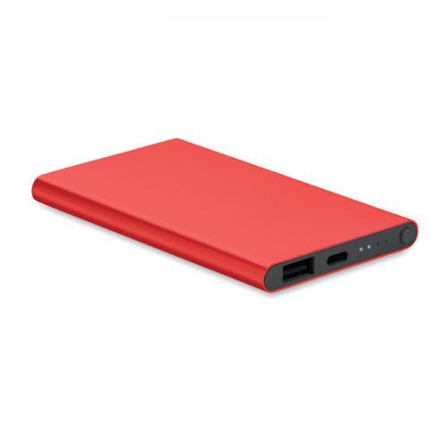 4000Mah powerbank typ c Powerflat c