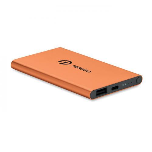 4000Mah powerbank typ c Powerflat c