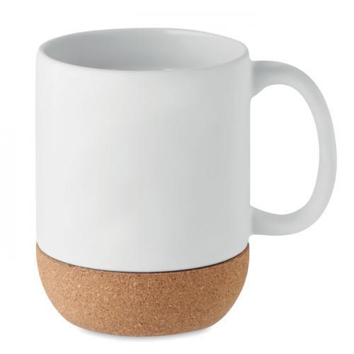Kaffeebecher mit kork 300 ml Matt
