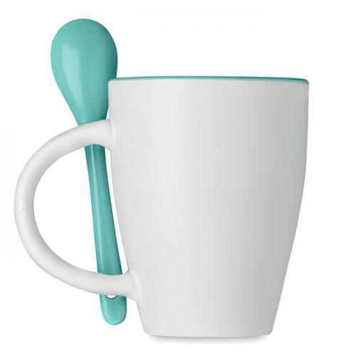 Becher mit löffel Dual
