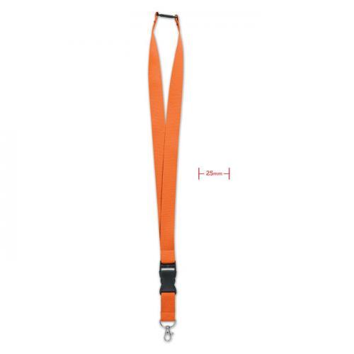 Lanyard mit metallkarabiner Wide lany
