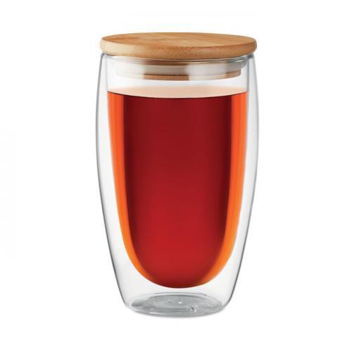 Doppelwandiges glas 450 ml Tirana large